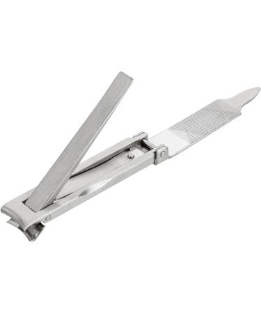 REMOS Stainless Steel Nail Clippers with Nail File Compact 6cm Design for Effortless Grooming | International Shipping - Buy Online on GoSupps.com