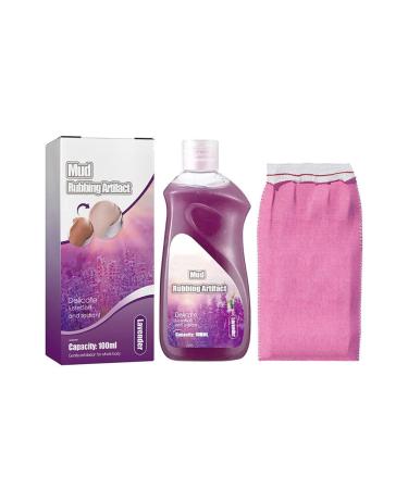 Allayu Women Grease Removal Shower Gel Exfoliating Bath Cream Home Hotel Body Wash Skin Care Beauty Supplies Bathroom Accessory Type 1