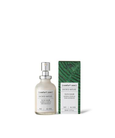 Comfort Zone Sacred Nature Youth Face Serum | Triple Action Anti-Aging Moisturizer & Protector | 100% Natural | 1.01 Fl. Oz. for All Skin Types - Buy Online on GoSupps.com