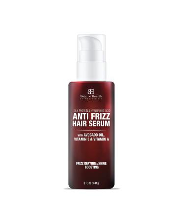 Botanic Hearth Anti Frizz Hair Serum | For Frizzy Dry & Damaged  Unmanageable Hair | With Argan Oil  Almond Oil & Vitamin E | For Men & Women | 2 fl oz - Buy Online on GoSupps.com