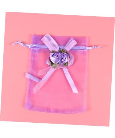 STOBAZA Candy Pouches 12pcs s Candy Bags Clear Bags for Clear Goodie Bags Drawstring Bag Bag Bow Tie - Buy Online on GoSupps.com