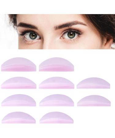 Lash Lift Pads 5 Pairs Reusable Silicone Eyelash Pad - Reusable Silicone Lash Lift Supplies Under Eye Lash Lift Pad for Beautiful Eyebrows - Buy Online on GoSupps.com
