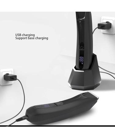Rechargeable Body Hair Clipper for Men | Ergonomic Trimmer & Nose Hair Removal | International Shipping Available - Buy Online on GoSupps.com