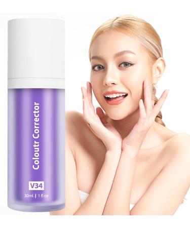 Purple Toothpaste for Teeth Whitening Purple Toothpaste Whitening Colour Correcting Teeth Whitening Kit Purple Toothpaste for Adults Tooth Stain Removal (30ML)