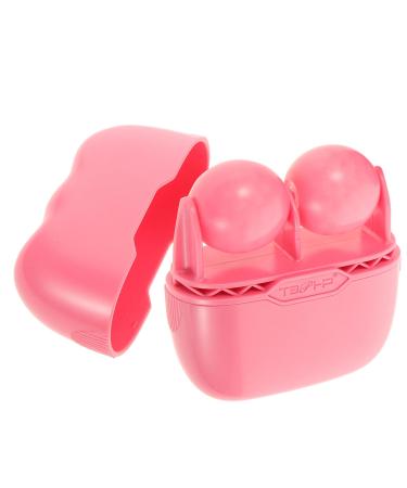 FOMIYES Ice Roller Facial Massaging Tool Ice Face Roller Facial Massaging Roller Face Massage Tools Face Eye Massaging Tool Face Care Supplies Eye Fatigue Relief Facial Massage Tool Supply 9.00X8.50X3.00CM Pink