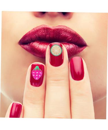 minkissy 4800 Pcs 12 Fruit Sliced nail Art Accessories DIY Manicure Decals Floral Decor Fruit Slices for Nail Fruit Slices for Manicure Nail Accessories Nail Decals Flowers Applique - Buy Online on GoSupps.com