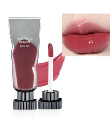 Lip Gloss Tinted Lip Balm Liquid Lipstick Lip Stain Clear Mirror Liquid Lipsticks Long Lasting Non-stick Cup Lip Glaze Lip Plumper For Plumper Lip Make Up Lip Tint Liquid Blush (03 Bean paste) - Buy Online on GoSupps.com