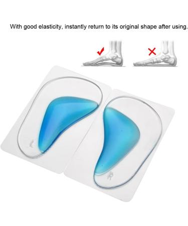 Silicone Arch Support Insoles - Blue 20 cm | Comfortable Foot Support for All Day Relief - International Shipping Available - Buy Online on GoSupps.com