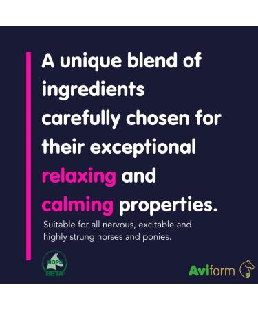 Aviform EQUABLE | Natural Horse Calmer Supplement | 1Kg Compostable Pouch | Relieves Stress and Enhances Focus | Express Delivery Available - Buy Online on GoSupps.com