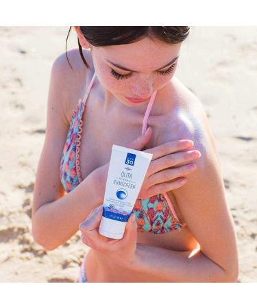 Olita SPF 30 Mineral Sunscreen Lotion - Fragrance Free, 3 oz - Broad Spectrum Protection, Chemical-Free, All-Natural, Reef Safe, Organic, Water-Resistant - Buy Online on GoSupps.com