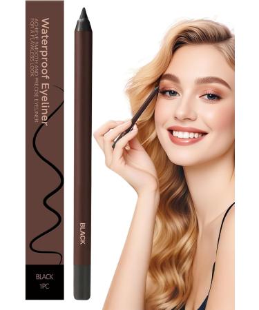 Crayon Eye Liner - 2 En 1 R sistant Aux Traces Crayons Pour Les Sourcils Et Stylo Eyeliner | Beaut Longue Tenue Stylo Sourcils Doux Femmes Filles Noir - Buy Online on GoSupps.com