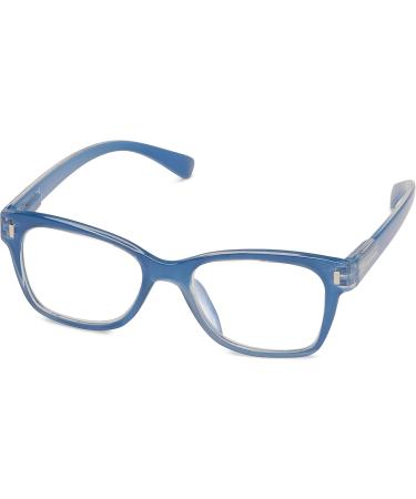 ICU Eyewear ScreenVision Oval Blue Blue Light Reading Glasses - Charlotte +1.75 | Shop Internationally - Buy Online on GoSupps.com