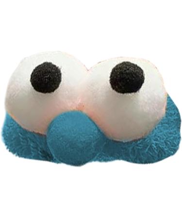 Shurzzesj Funny Hairband Hair Scrunchies | Big Eyes Funny High Elasticity Hair Ties No-Slip Grip For Women Girls For All Occasions Blue - Buy Online on GoSupps.com