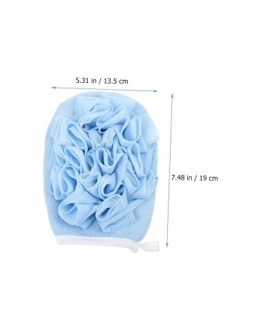 Buy Hemoton 2pcs Bath Towel & Loofah Sponge Set - Soft Bathing Poufs & Shower Gloves for Gentle Scrubbing | Bulk Bathroom Supplies - Buy Online on GoSupps.com