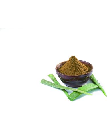 Buy Green Herbs Aloe Vera Leaf Powder 227g - Natural Chemical-Free Herbal Powder - Organic Aloe Barbadensis Miller for International Shipping - Buy Online on GoSupps.com