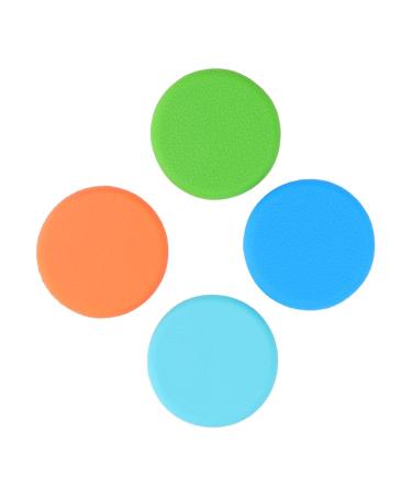 4PC Infant Tooth Toys - Soothing Silicone Chewing Rings for Gums | Sensory Caustle Bright Colors - Baby Teething Relief - Buy Online on GoSupps.com