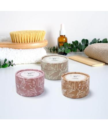 Buy Bee & Flower Sandalwood Perfumed Bar Soap - Luxurious 3.7 Oz Cleansing & Moisturizing Soap for Hair Face & Body - Ideal Travel Size - Buy Online on GoSupps.com