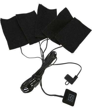 USB Electric Heating Pad | Adjustable Temperature Warmers for Clothes | Five Heating Elements | International Shipping Available - Buy Online on GoSupps.com