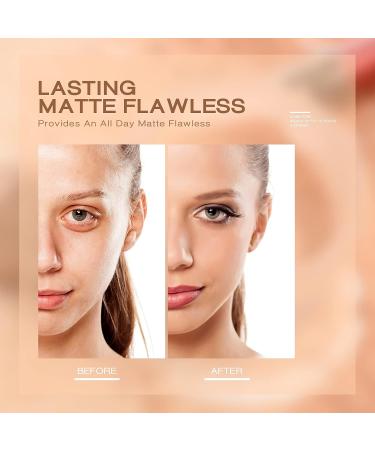 Oil Control Matte Pressed Powder | Waterproof Long Lasting Finishing Powder - 03 Pure Beige - Buy Online on GoSupps.com