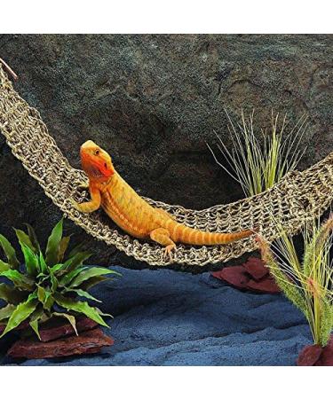 Ueetek Natural Fiber Hammock for Terrariums - Perfect for Lizards | International Shipping Available - Buy Online on GoSupps.com