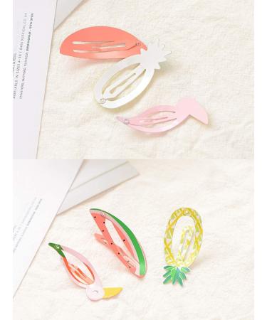 Voarge Hair Clips for Girls - 60 Candy Color Metal Pressure Clips | Perfect Birthday Party Gift | Random Styles - Buy Online on GoSupps.com