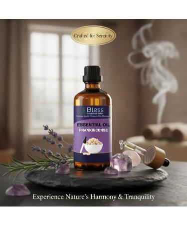 Bless-International-Frankincense-Essential-Oil-Organic-100%-Natural-Blends Used-in-Diffusers-Home-Candles-Fragrance-Aromatherapy-Humidifiers-and-Gifts 4 fl. Oz - Buy Online on GoSupps.com