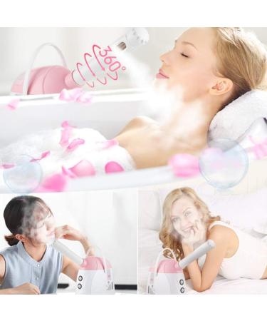 Facial Steamer Nano Ionic Face Steamer Hot Mist Moisturizing Sprayer Home Sauna SPA for Home Facial SPA Moisturizing Deep Cleaning - Buy Online on GoSupps.com