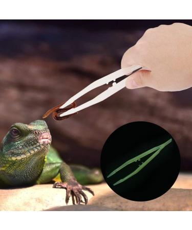 Viagasafamido 18cm Plastic Anti-Slide Reptile Feeder Tweezers | Perfect Tool for Amphibians & Terrariums - Buy Online on GoSupps.com