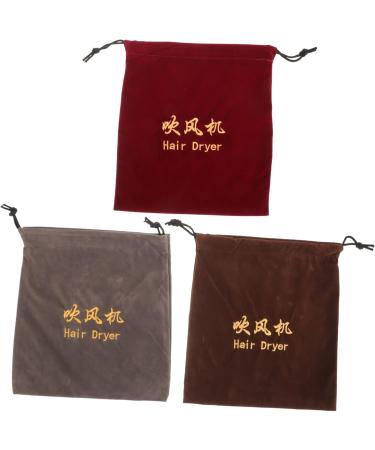 NOLITOY 6 Pcs Hair Dryer Storage Bag Hair Dryer Pouch Blow Dryer Bag Velvet Storage Bag Fabric - Buy Online on GoSupps.com