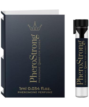 Perfume Pheromone Queen for Women Sensual Fragance Perfume Cologne for Female to Attract Men Long Lasting feromonas para mujeres atraer hombre Travel Size 0.034 oz