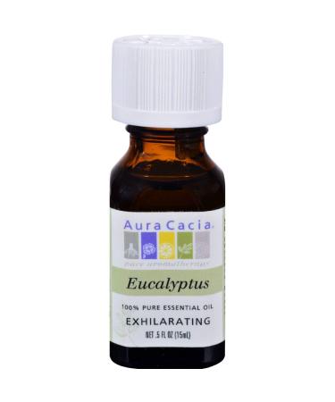 Aura Cacia Eucalyptus Essential Oil (1x0.5Oz)