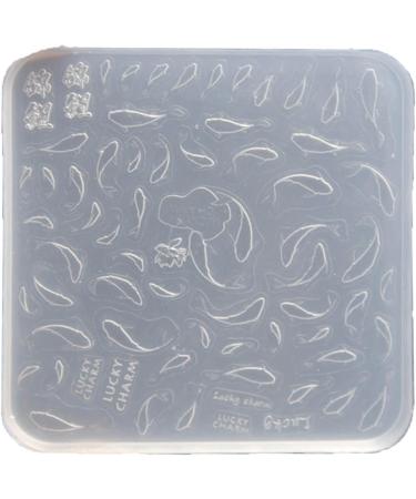 QHHVAIT 3D Nail Art Mold with Variety of Patterns Template Carving Sticker Stencil Tools Moulds for Nail Enthusiasts and Salons Type 11 - Buy Online on GoSupps.com