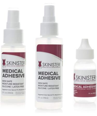 Skinister Prosthetic Medical Adhesive 2oz - Ostomy Mastectomy SFX | Strong and Secure Bond - Buy Online on GoSupps.com