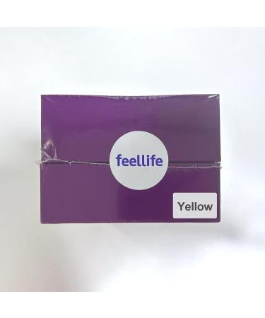 Buy FEELLIFE Inhalation Device for Kids & Adults | Quiet Portable Nebulizer for Babies | Effective Respiratory Relief | Adjustable Spray & 2 Atomizer Membranes (Yellow) - Buy Online on GoSupps.com