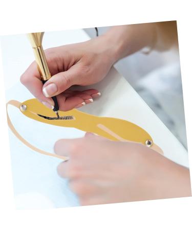 Housoutil 80 Pcs Eyebrow Practice Skin Waterproof Brow Pencil Fake Skin Practice Tool Artificial Headband - Buy Online on GoSupps.com