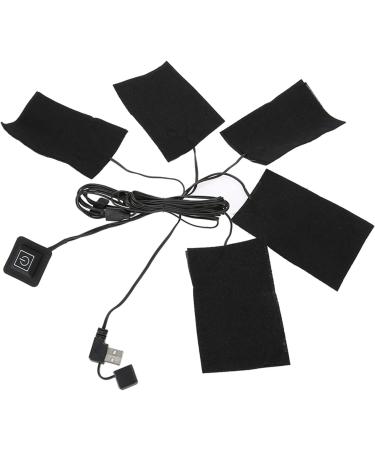 USB Electric Heating Pad | Adjustable Temperature Warmers for Clothes | Five Heating Elements | International Shipping Available - Buy Online on GoSupps.com