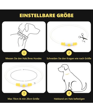 Buy Yellow Dog Collar Pendant - Stylish & Durable Accessories for Dogs | International Shipping Available - Buy Online on GoSupps.com