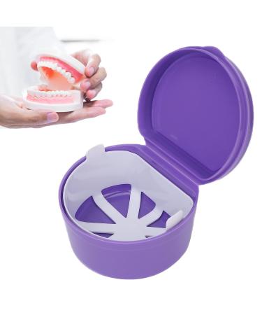 Press Storage Container - Sanitary Tooth Stop Box for Jewelry Pacifiers & Artificial Teeth | Food Quality Violet - Buy Online on GoSupps.com