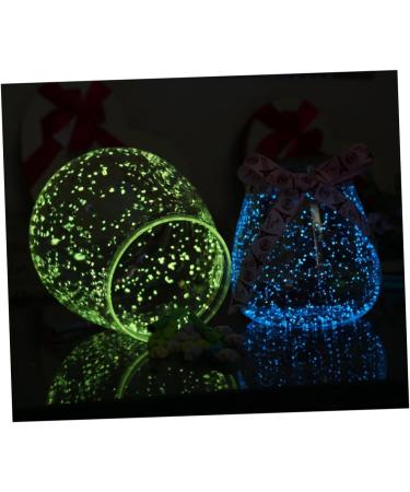 KOMBIUDA 2 Pack Sand Powder Bright Powder Fluorescent Powder Luminous Sand Ordinary Phosphor Powder Blue Siize 3 - Buy Online on GoSupps.com