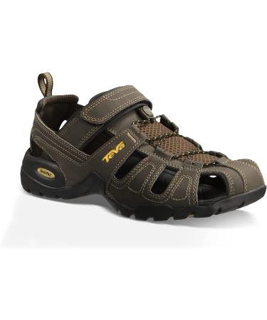Teva Men's Forebay Sandal 12 Turkish Coffee | Comfortable Outdoor Sandal - Buy Online on GoSupps.com