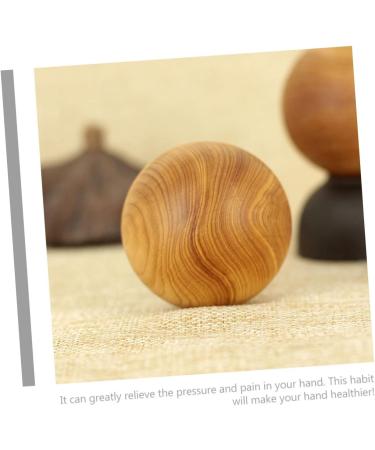 Beaupretty 2-in-1 Massage Globe & Hand Trainer | Wood Massage Balls for Hands Feet & Neck | Fitness Massage Devices for Ultimate Relaxation - Buy Online on GoSupps.com