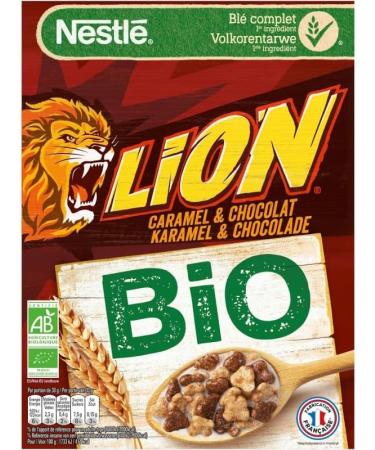 G n rique LION - Organic Cereal 400g: The delicious organic breakfast for an energy-filled day! - Pack of 3 - Buy Online on GoSupps.com