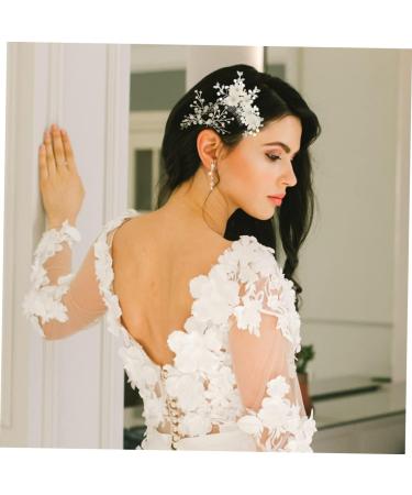 SKISUNO Side Comb Women Insert Comb Bridal Hair Accessories Bridal Hair Comb Wedding Bride Headwear Wedding Bride Headdress Women Hair Comb Accessories Bridal Headpiece Wedding Hair Comb - Buy Online on GoSupps.com