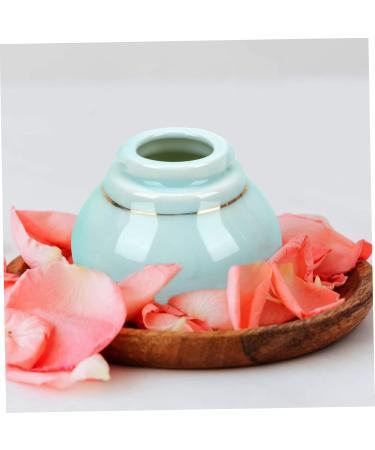 POPETPOP Storage Bottle Cans Ceramics Tea Tins Food Containers Eye Shadow Jar Powder Sample Bottle Lotion in Bulk Tea Storage Canister Bulk Makeup Tea Samples Candle Travel Mini Cream 6x5.5cm Blue - Buy Online on GoSupps.com