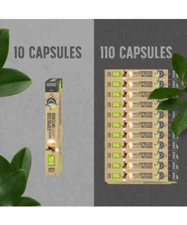 La Natura Lifestyle Organic Coffee ESPRESSO | 100% Industrial Compostable Coffee Capsules | Eco-Friendly | 60 Coffee Capsules | for Nespresso Capsule Machines - Buy Online on GoSupps.com