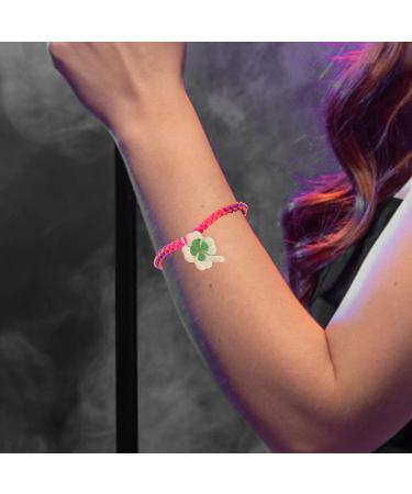 ABOOFAN 20 Pcs Bracelet Patrick Day Bracelet Fortune Wrist Chain Four Leaf Charm Bracelet Shamrock Bracelet Womens Gifts Dainty Bracelet Chain for Girl Miss Jewelry Spring Resin - Buy Online on GoSupps.com