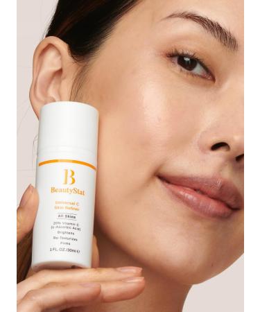 BeautyStat Universal C Skin Refiner - Vitamin C Serum for Face 20% Pure L-Ascorbic Acid - Created by a 20+ Year Skincare Cosmetic Chemist (Duo 30 ml) - Buy Online on GoSupps.com