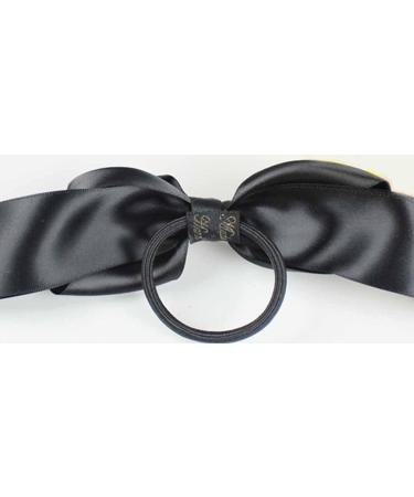 Wendalern Bow Ribbon Hair Holder Black Silk Bow Hair Scrunchies Satin Bow Hair Rope Band Ponytail Holder Bowknot Elastic Hair Ropes Ribbon Hair Tie Bows Hair Accessories for Women and Girls - Buy Online on GoSupps.com