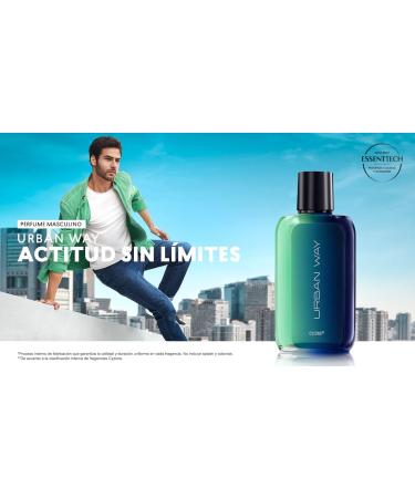 Esika L'Bel Perfume de Hombre Urban Way 90ML CyZone - Buy Online on GoSupps.com