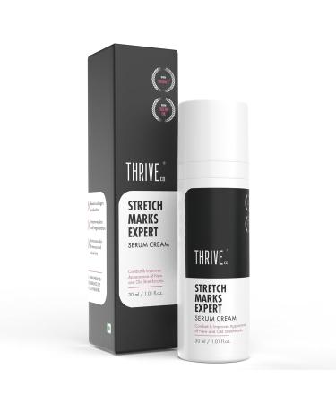 Stretch Marks Expert Serum Cream | For New & Old Stretch Marks Removal & Skin Hydration | Rosehip Oil & Squalane | For Men & Women | 30ml